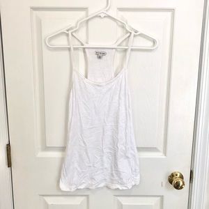 American Eagle S Off-White Tank